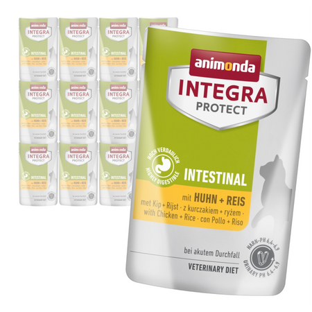 Animonda Integra Protect Intestinal 12x85g Mokra Karma Dla Kota Na Biegunkę Kurczak Z Ryżem