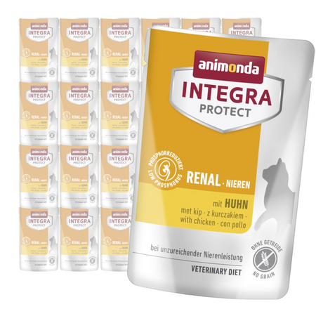 Animonda Integra Protect Renal 24x85g Mokra Karma Dla Kota Z Niewydolnością Nerek  Kurczak