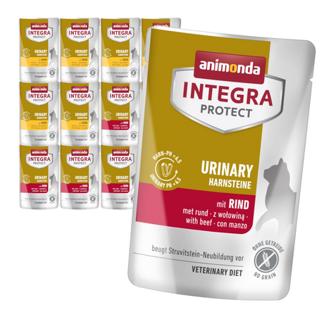 Animonda Integra Protect Urinary 12x85g Mokra Karma Dla Kota Na Kamienie Nerkowe 2 Smaki