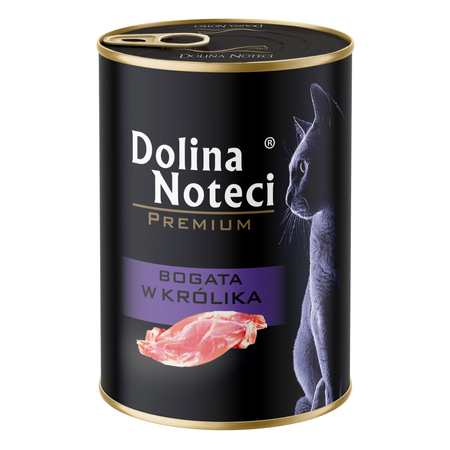 Dolina Noteci Premium Mokra Karma Dla Kota 400g Bogata W Królika