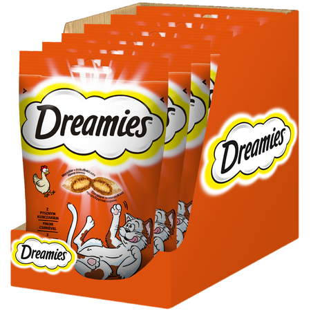 Dreamies z Pysznym Kurczakiem 6x60g (360g) Przysmaki dla kota