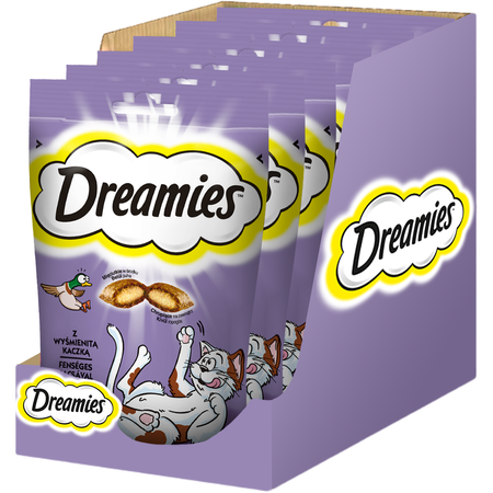 Dreamies z Wyśmienitą Kaczką 6x60g (360g) Przysmaki dla kota