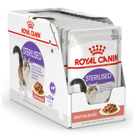 Mokra Karma Dla Kotów Sterylizowanych Royal Canin FHN Sterilised W Sosie 12x85g