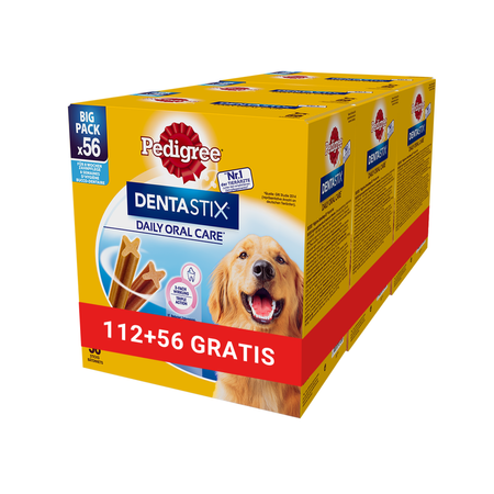 Pedigree Dentastix Gryzak Przysmak Dentystyczny Dla Psów Dużych Ras 2 + 1 GRATIS