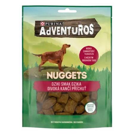 Purina Adventuros Nuggets 90g Przysmak Dla Psa z Dzika