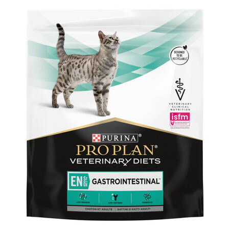 Purina Pro Plan Veterinary Diets Feline EN Gastrointestinal Sucha Karma Dla Kota 400g Zaburzenia Żołądkowo-Jelitowe