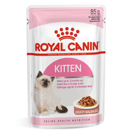 ROYAL CANIN Kitten Instinctive w sosie 85g karma mokra w sosie dla kociąt do 12 miesiąca życia