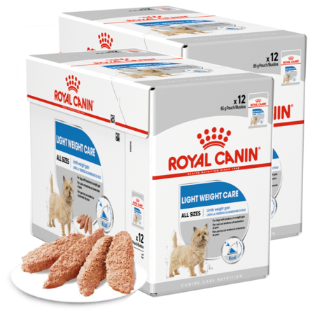 ROYAL CANIN Light Weight Care Karma Mokra Dla Psów z Tendencją Do Nadwagi Pasztet 24x85g