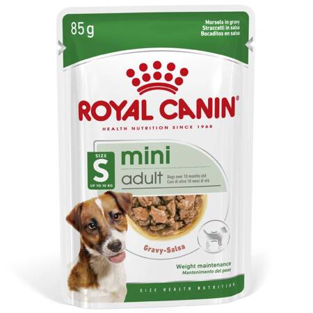 ROYAL CANIN SHN Mini Adult 85g karma mokra w sosie dla psów dorosłych, ras małych