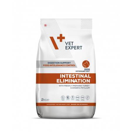 Sucha Karma Weterynaryjna Dla Psa Vet Expert Intestinal Elimination Indyk 2kg