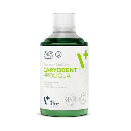 Vet Expert Caryodent Proliqua 250ml Płyn Do Higieny Jamy Ustnej Dla Psów I Kotów