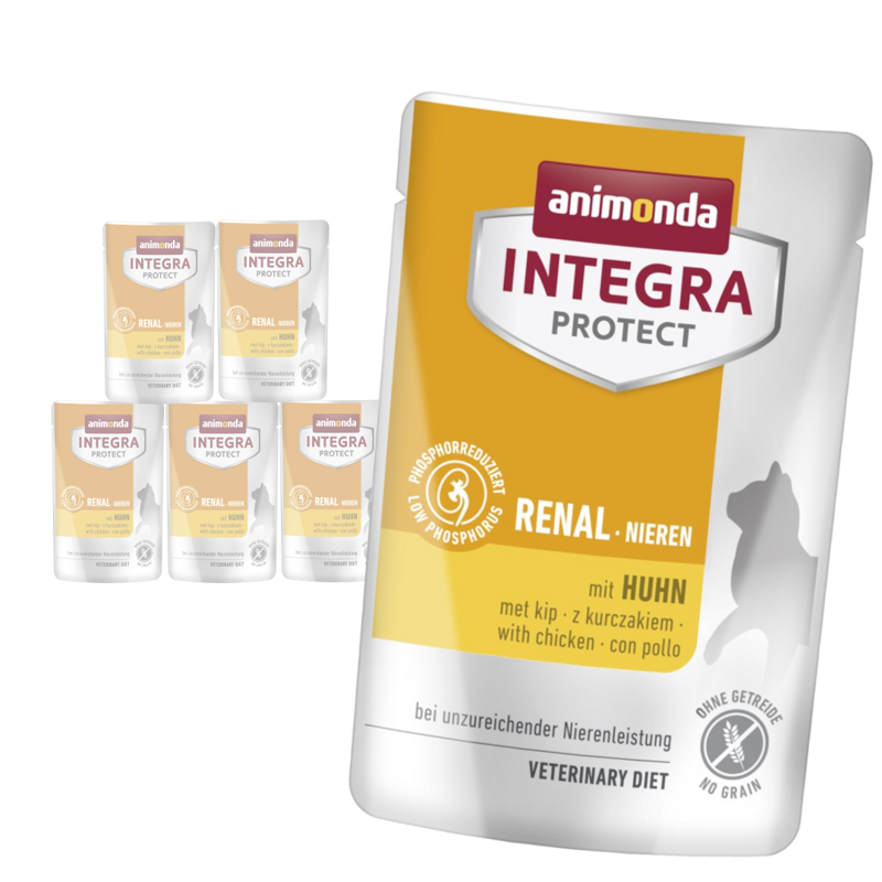 Animonda Integra Protect Renal 6x85g Mokra Karma Dla Kota Z Niewydolnością Nerek  Kurczak