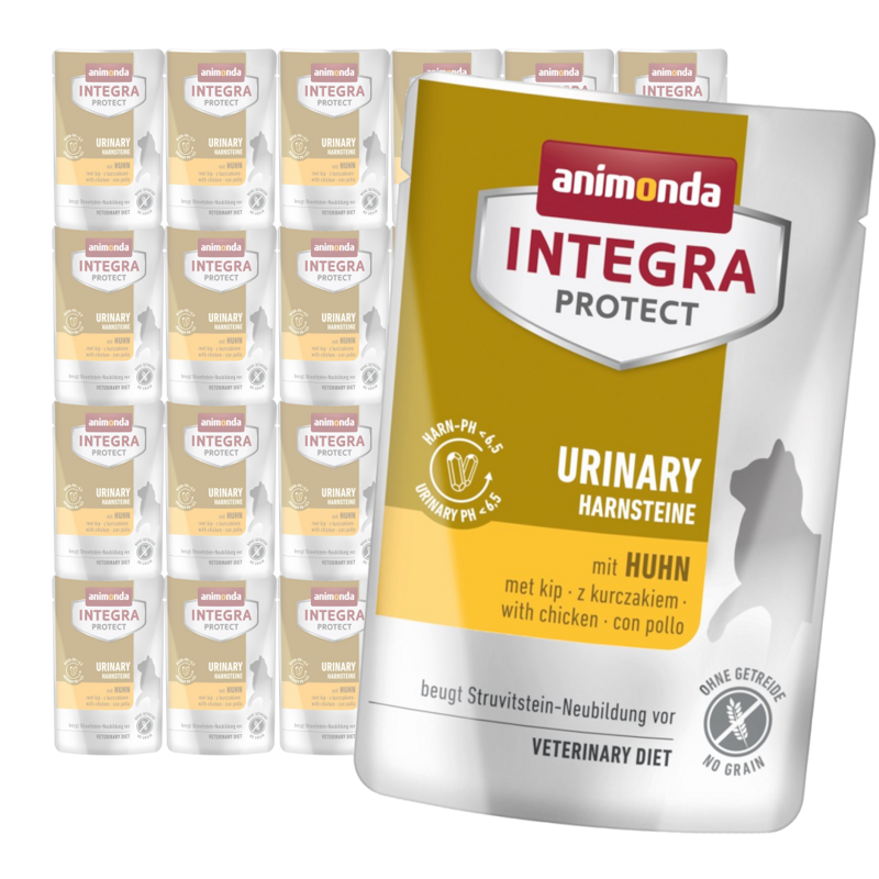 Animonda Integra Protect Urinary 24x85g Mokra Karma Dla Kota Na Kamienie Nerkowe Z Kurczakiem