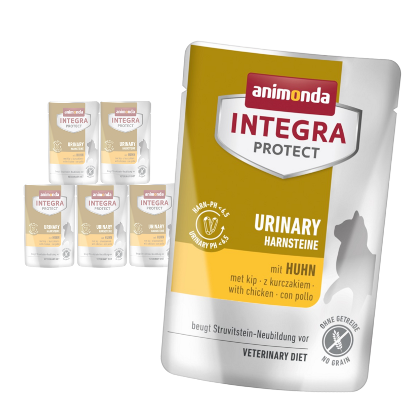 Animonda Integra Protect Urinary 6x85g Mokra Karma Dla Kota Na Kamienie Nerkowe Z Kurczakiem