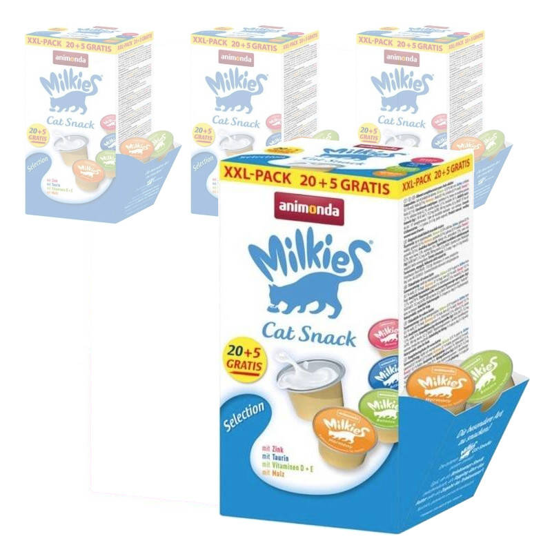 Animonda Milkies Selection Mix 100x15g Mleczny Przysmak dla Kota 80+20 Gratis