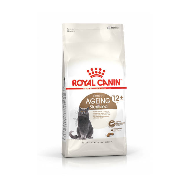 ROYAL CANIN Ageing Sterilised +12 lat 4kg karma sucha dla kotów dojrzałych sterylizowanych