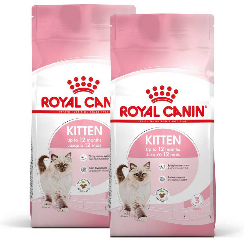 Royal Canin FHN Kitten 2x400g Karma Sucha Dla Kociąt Od 4 Do 12 Miesiąca Życia