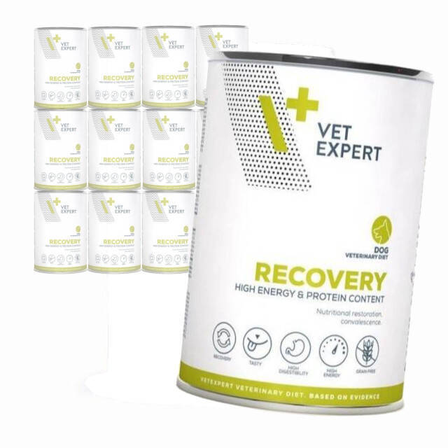 Vet Expert Recovery Mokra Karma Weterynaryjna Dla Psa Z Kurczakiem 12x400g