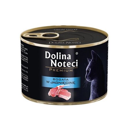 Dolina Noteci PREMIUM 185 g bogata w jagnięcinę Mokra karma dla kota