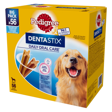 Gryzak dla psów Pedigree Dentastix Large duże rasy 56-pack (8x270g)