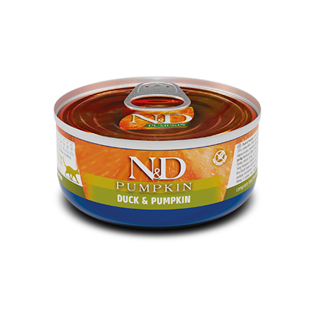 N&D Cat Duck & Pumpkin 70g Mokra Karma Dla Kota Kaczka I Dynia