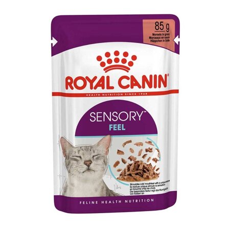 ROYAL CANIN Sensory Feel Gravy 85g Mokra Karma Dla Kotów Wybrednych