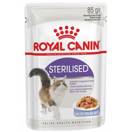 ROYAL CANIN Sterilised w galaretce Mokra Karma Dla Kota 85g 