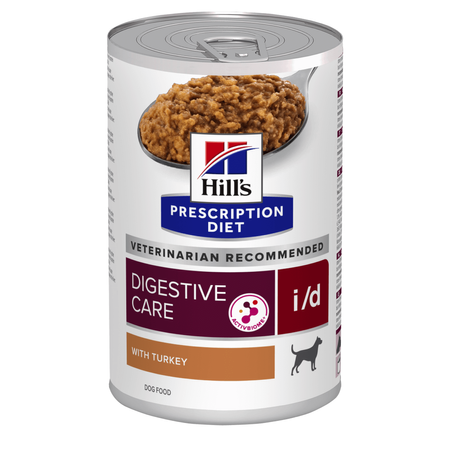 Hill's Prescription Diet i/d Digestive Care 12x360g Mokra Karma Dla Psa Z Indykiem Wsparcie Układu Pokarmowego