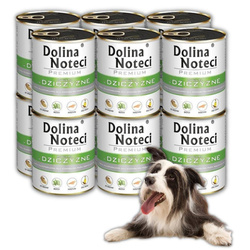 Dolina Noteci Premium Mokra Karma Dla Psa Dziczyzna 12x400g