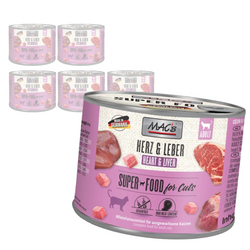 MAC's Cat Mokra Karma Dla Kota Wołowe Serce Wątroba 6x200g