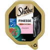 Sheba Finesse Tacka 44x85g Mokra Karma Pełnoporcjowa Dla Kota Z Łososiem W Musie
