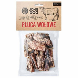 John Dog Płuca wołowe 100g GRYZAKI NATURALNE ALL