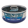 Farmina N&D Cat Ocean Tuna Sardine Shrimps 48x70g Mokra Karma Dla Kota Tuńczyk Sardynka Krewetka