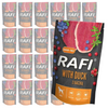 Rafi 24x500g Bezzbożowa Mokra Karma Dla Dorosłych Psów Z Kaczką Żurawiną I Borówką