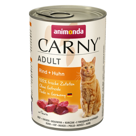 Animonda Carny Adult 24x400g Mokra Karma Dla Kota Mix Smaków Bez Ryb 