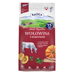 Baltica Smaki Regionów Wołowina Z Warzywami M/L 3kg Sucha Karma Dla Psów Średnich i Dużych Ras