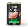 John Dog Karma Mokra Dla Psa Pure Black Mix 6 Smaków 12x400g Dzik Jagnięcina Jeleń Kaczka Bażant Wołowina
