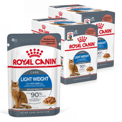 Royal Canin Light Weight Care w Sosie 24x85g Karma Mokra Dla Kotów z Tendencją Do Nadwagi