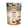 CARNILOVE SEMI MOIST SNACK TROUT ENRICHED WITH DILL 200G - przysmak dla psa, pstrąg z koperkiem