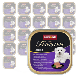 Animonda Vom Feinsten Mokra Karma Dla Psa 22x150g Z Jagnięciną I Ziarnami