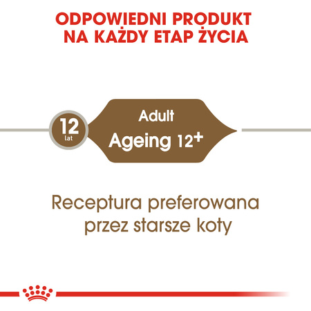 Mokra Karma Dla Kotów Starszych Royal Canin FHN Ageing +12 W Sosie 24x85g