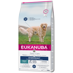 EUKANUBA Adult Daily Care Overweight 12kg Sucha Karma Dla Dorosłych Psów Wszystkich Ras z Nadwagą