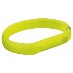 TRIXIE Obroża Świecąca Dla Psa LED 50cm M-L Zielona