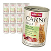 Animonda Carny Adult 12x400g Mokra Karma Dla Kota z Kurczakiem Indykiem i Królikiem