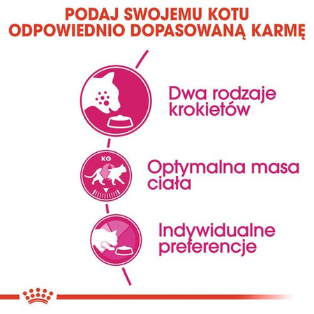 Royal Canin Exigent Savour Sensation 10kg Karma Sucha Dla Kotów Dorosłych Wybrednych Kierujących Się Teksturą Krokieta