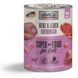 MAC's Cat Mokra Karma Dla Kota Wołowe Serce Wątroba 400g