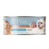 Pet Republic Pure Mokra Karma Dla Kota Tuńczyk Z Krewetką W Sosie 24x80g