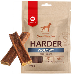 Maced Super Premium Przysmak Dla Psa Harder Wołowy Rozmiar S 100g