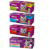 Whiskas Adult 160x85g Mokra Karma Dla Dorosłego Kota Mix Smaków W Sosie I W Galaretce