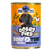 Dobry Pies Surf & Turf 12x400g Mokra Karma Dla Dorosłych Psów Mix 4 Smaków
